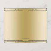 Begroting Roaring 20 gangster van het loopmeisje (Achterkant)