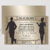 Begroting Roaring 20 gangster van het loopmeisje (Voorkant / Achterkant)