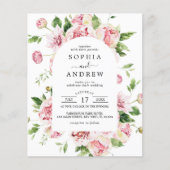 Begroting roze volkerenbloemen Weddenschap (Voorkant)