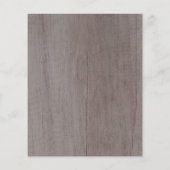 Begroting Rustic Boho Floral Antlers bespaart datu (Achterkant)