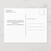 Begroting Rustic Wood 3 Foto's die de datum opslaa (Achterkant)