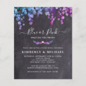 Begroting Rustige Eucalyptus Baby Gender onthullen (Voorkant)