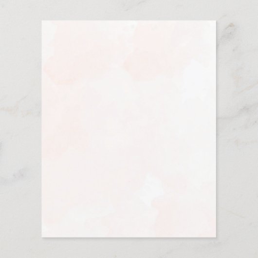 Begroting Rustige Waterverf Eucalyptus Green Weddi (Achterkant)