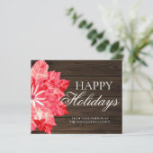 Begroting Rustige zakelijke feestdagen (Staand voorkant)