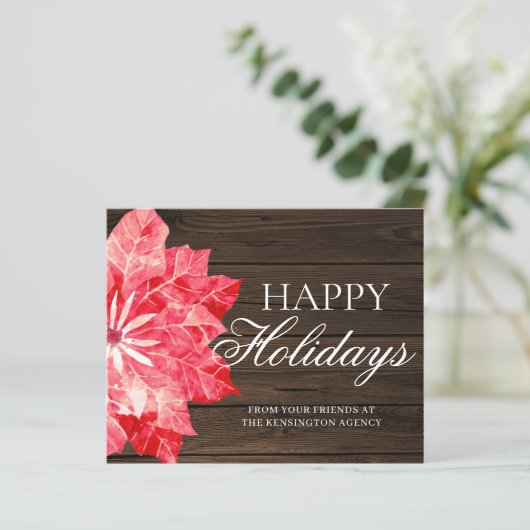 Begroting Rustige zakelijke feestdagen (Staand voorkant)