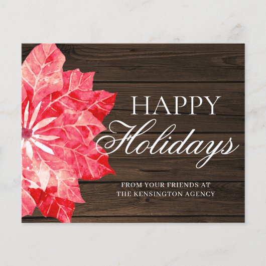 Begroting Rustige zakelijke feestdagen (Voorkant)