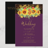 Begroting Rustige Zonnebloemen Zomer Berichten (Voorkant / Achterkant)