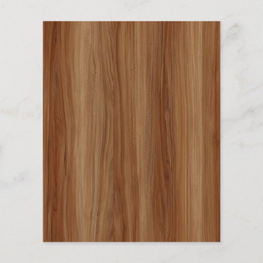 Begroting Rustische Herfst najaar huwelijksuitnodi (Achterkant)