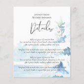 BEGROTING Sneeuwbergen Winter Meer Bomen (Voorkant)