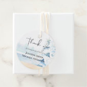 BEGROTING Sneeuwbergen Winter Meer Bomen Bedankjes Labels (In situ)