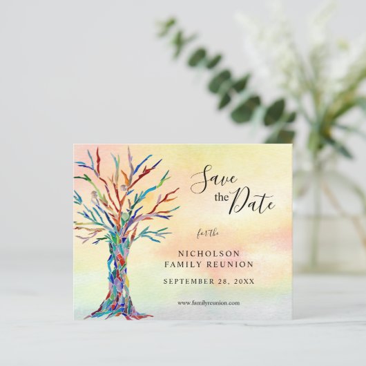 Begroting sparen de aankondiging van de gezinshere (Staand voorkant)