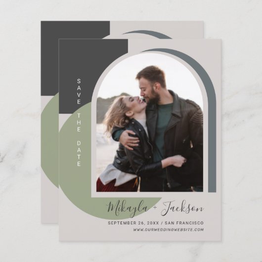 Begroting sparen de Abstracte foto van de Vervaagd (Voorkant / Achterkant)