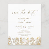 Begroting sparen de Datum | Bella Flyer (Voorkant)