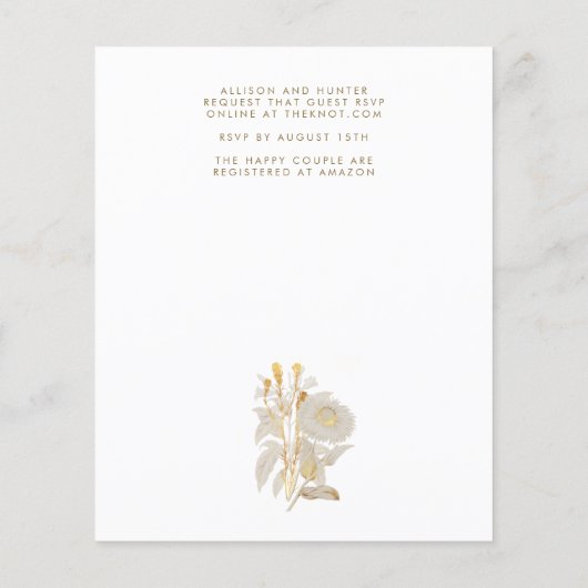 Begroting sparen de Datum | Bella Flyer (Achterkant)