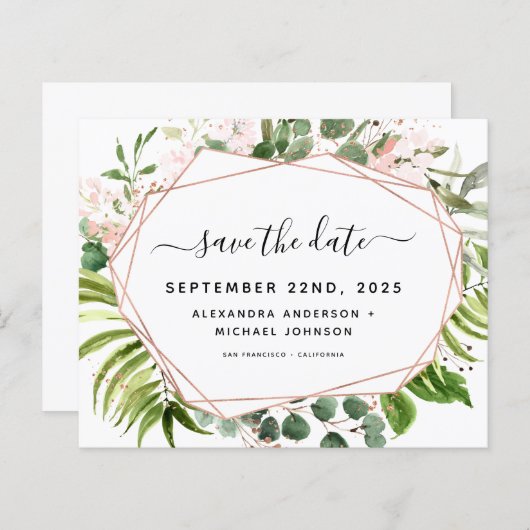 Begroting sparen de Datum de Geometrische Geometri (Voorkant / Achterkant)