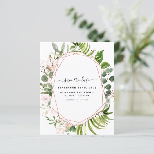 Begroting sparen de Datum de Geometrische Geometri (Staand voorkant)