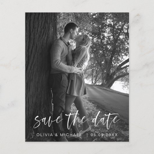 Begroting sparen de Datum Handgeschreven de Foto v (Voorkant)