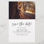 Begroting sparen de Datum Handgeschreven de Foto v (Achterkant)