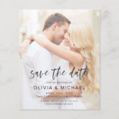 Begroting sparen de Datum Transparante Bieden van  Flyer (Voorkant)