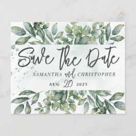 Begroting sparen de Datum Waterverf Eucalyptus