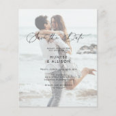 BEGROTING sparen de Datumbrochure Flyer (Voorkant)