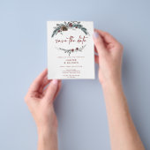 BEGROTING sparen de Datumbrochure Flyer (Hand)