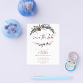 BEGROTING sparen de Datumbrochure Flyer (Enkel)