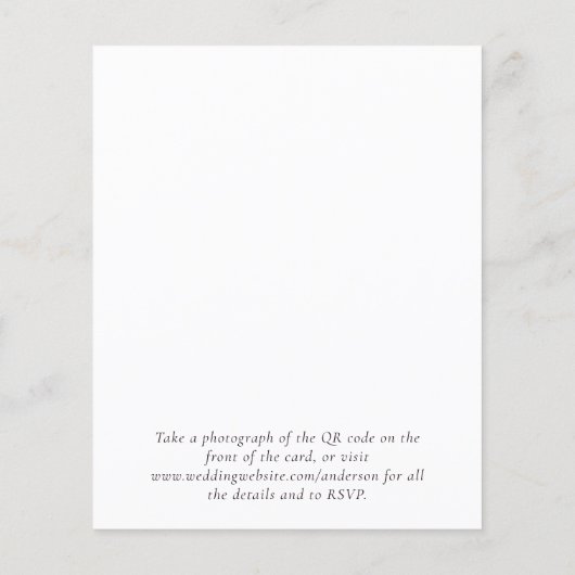 Begroting sparen de Uitnodiging van de Code van de (Achterkant)