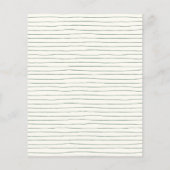 Begroting Stijlvol Eucalyptus Greenery Script Wedd (Achterkant)