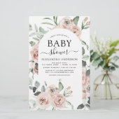 Begroting Stusty Pink Baby shower Florence (Staand voorkant)