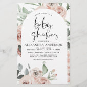 Begroting Stusty Pink Baby shower Florence (Voorkant)