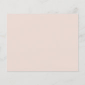 Begroting Stusty Pink Floral Moving Announge (Achterkant)