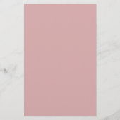 Begroting Stusty Roos Roze Baby shower Floral (Achterkant)