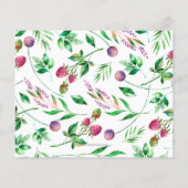 Begroting Succulent unisex Baby shower Invitation (Achterkant)