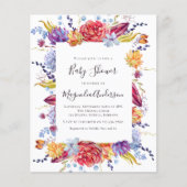 BEGROTING Succulente uitnodiging tot het indienen (Voorkant)