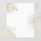 Begroting Sweet 16 eucalyptus greenery glitter (Achterkant)