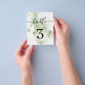 BEGROTING/Tabelnummer Flyer (Hand)