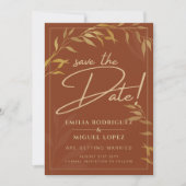 Begroting Terracotta GOLD Weddenschap redt data Kaart (Voorkant)