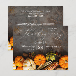 Begroting Thanksgiving - Dinner Pumpkins