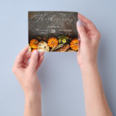Begroting Thanksgiving - Dinner Pumpkins Flyer (Hand)