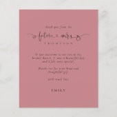 Begroting Toekomst Bedankt van mevrouw Vrijgezelle (Voorkant)