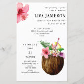 Begroting Tropical Coconut Afstuderen met Foto V2 (Voorkant)