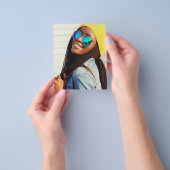 Begroting Tropical Coconut Afstuderen met Foto V2 Flyer (Hand)