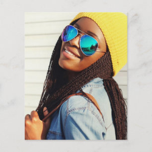 Begroting Tropical Coconut Afstuderen met Foto V2 Flyer