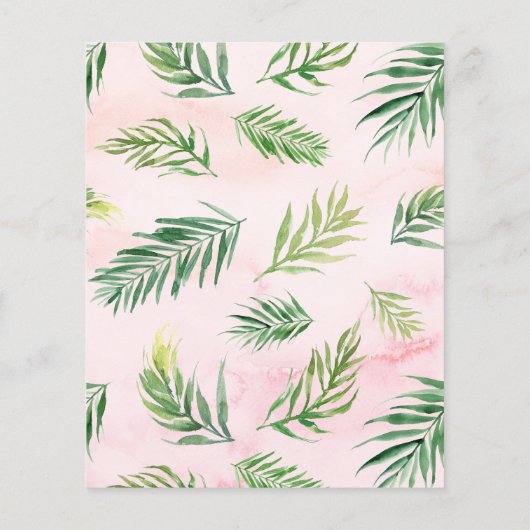 Begroting Tropisch laat Luau de data redden (Achterkant)