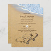 Begroting Tropisch strand harten zand Vrijgezellen (Voorkant / Achterkant)