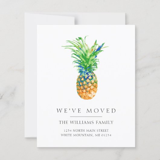 Begroting Tropische anananasverwijderingsaankondig (Voorkant)