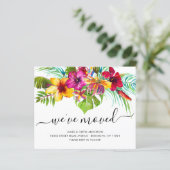 Begroting Tropische Floral We hebben nieuwe thuisb (Staand voorkant)