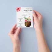 Begroting Tropische Kokosnoot Afstuderen V2 Flyer (Hand)