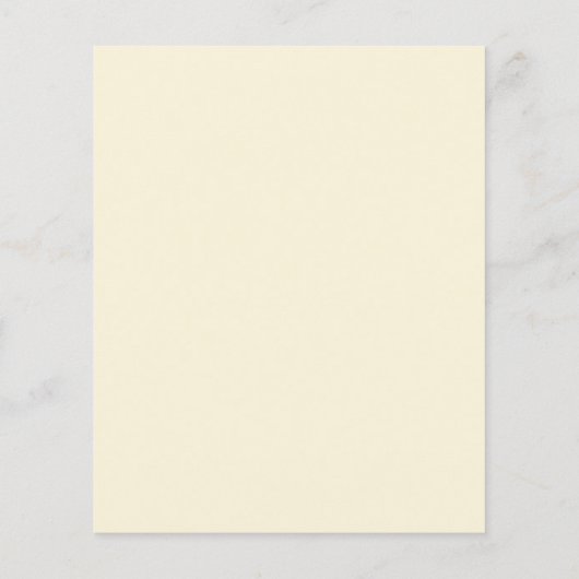 Begroting tropische pampasgras trouwuitnodiging (Achterkant)